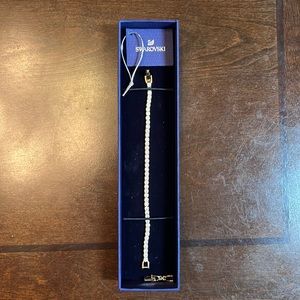 Swarovski Gold Tennis Bracelet